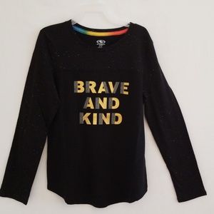 Athletic Works Girls Long Sleeve Top